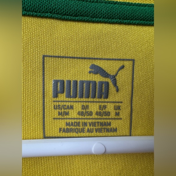 SOLD OUT Puma Yellow and Green Tee - Picture 3 of 5